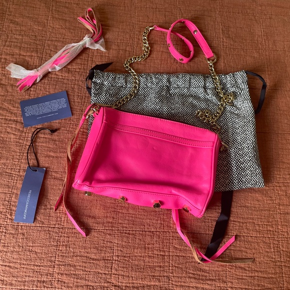 Rebecca Minkoff Neon Pink Mini Mac Crossbody - Picture 11 of 13